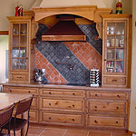 Custom Kitchen Hutch and Cabinetry